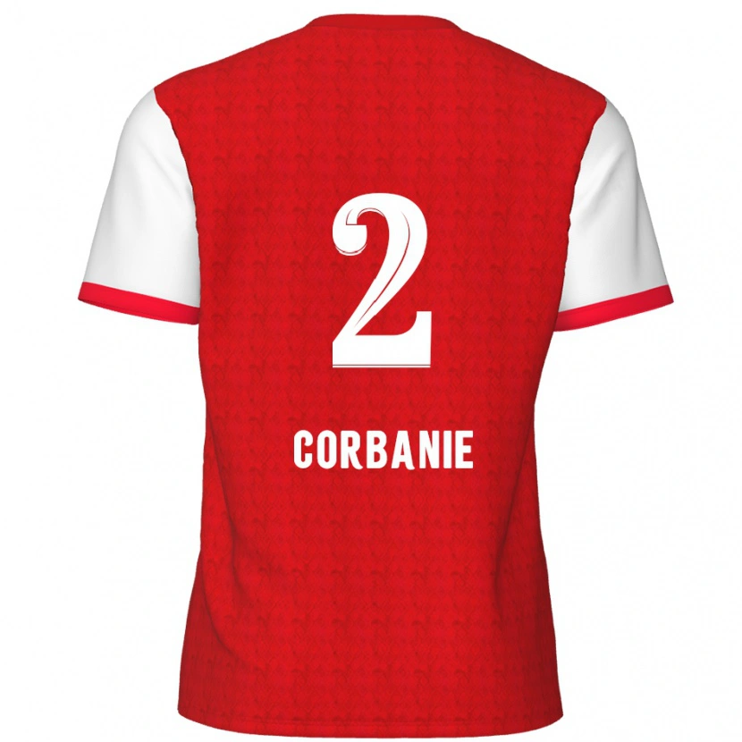 Danxen Damen Kobe Corbanie #2 Rot Weiß Heimtrikot Trikot 2024/25 T-Shirt Schweiz