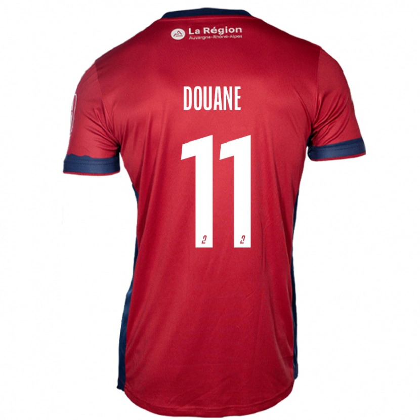 Danxen Damen Maïdine Douane #11 Hellburgunderrot Heimtrikot Trikot 2024/25 T-Shirt Schweiz