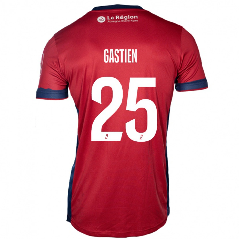 Danxen Damen Johan Gastien #25 Hellburgunderrot Heimtrikot Trikot 2024/25 T-Shirt Schweiz