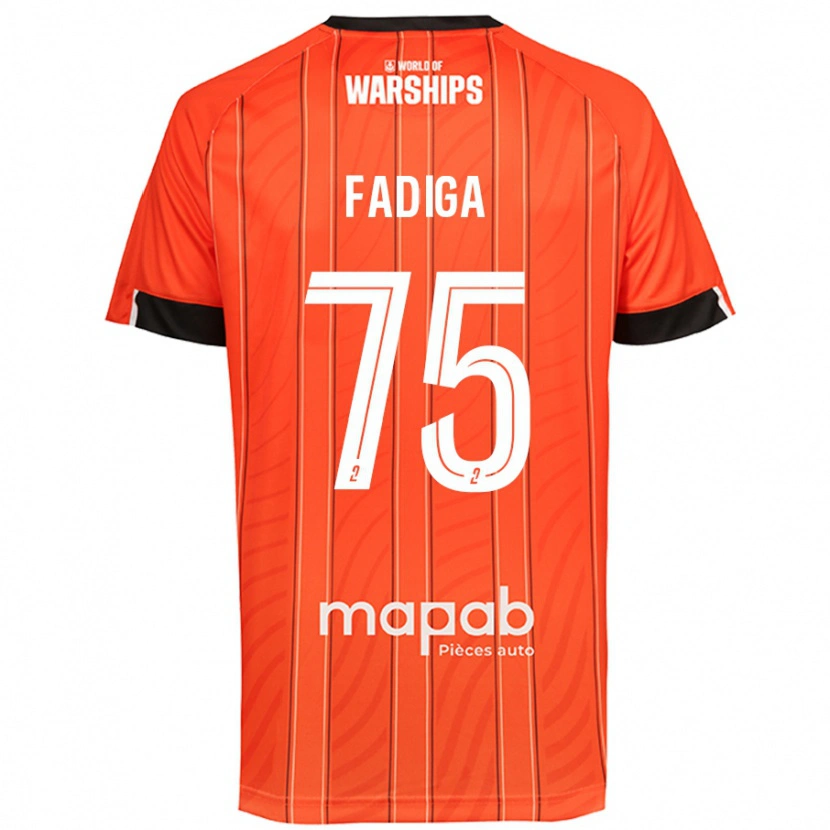 Danxen Damen Bandiougou Fadiga #75 Orange Heimtrikot Trikot 2024/25 T-Shirt Schweiz