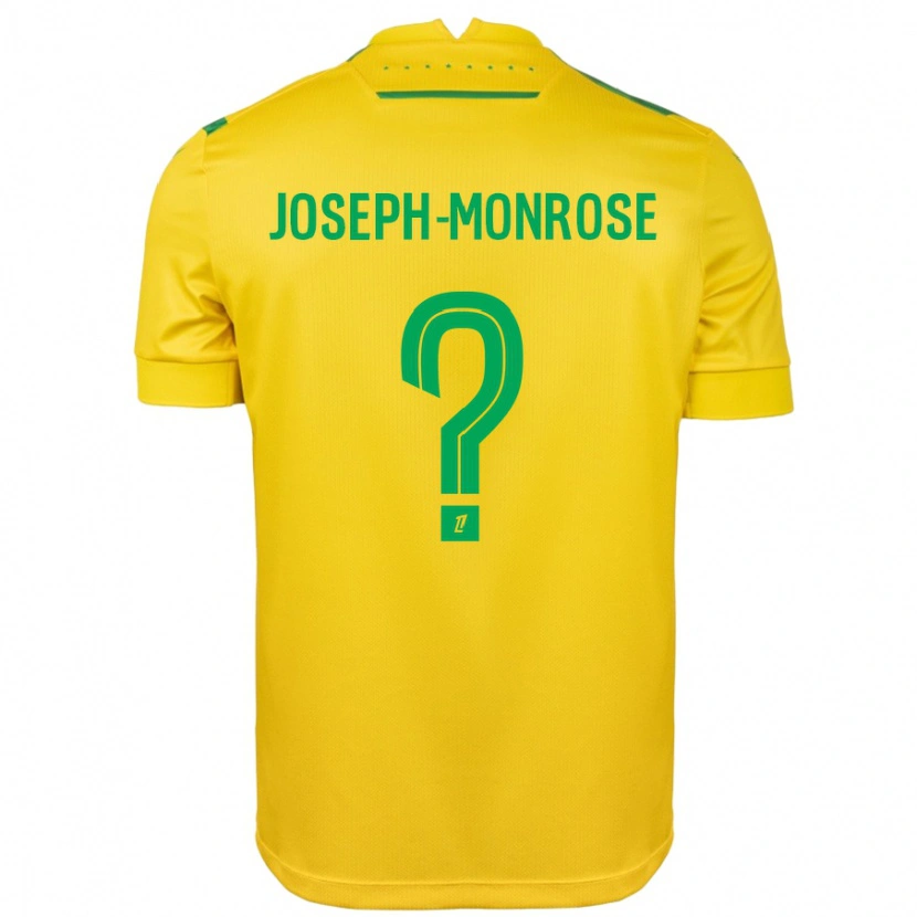 Danxen Damen Florian Joseph-Monrose #0 Gelb Grün Heimtrikot Trikot 2024/25 T-Shirt Schweiz
