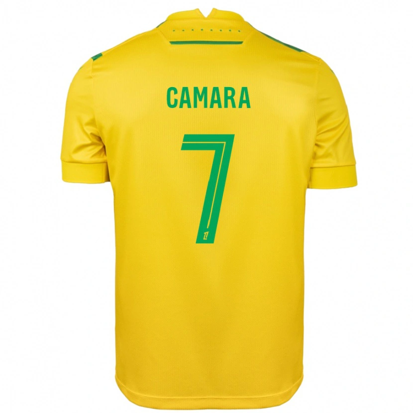Danxen Damen Mohamed Camara #7 Gelb Grün Heimtrikot Trikot 2024/25 T-Shirt Schweiz