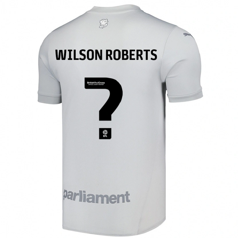 Danxen Damen Georgina Wilson-Roberts #0 Silbergrau Auswärtstrikot Trikot 2024/25 T-Shirt Schweiz
