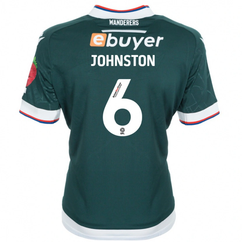 Danxen Damen George Johnston #6 Dunkelgrün Auswärtstrikot Trikot 2024/25 T-Shirt Schweiz