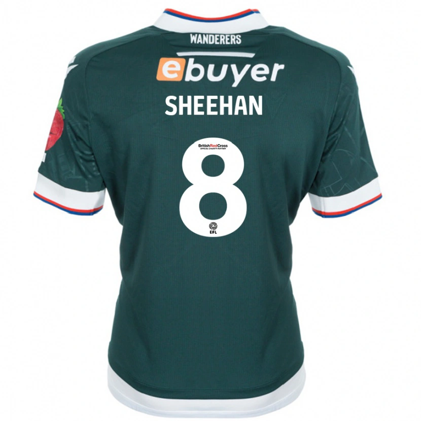 Danxen Damen Josh Sheehan #8 Dunkelgrün Auswärtstrikot Trikot 2024/25 T-Shirt Schweiz