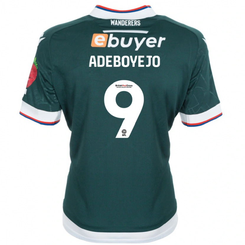 Danxen Damen Victor Adeboyejo #9 Dunkelgrün Auswärtstrikot Trikot 2024/25 T-Shirt Schweiz