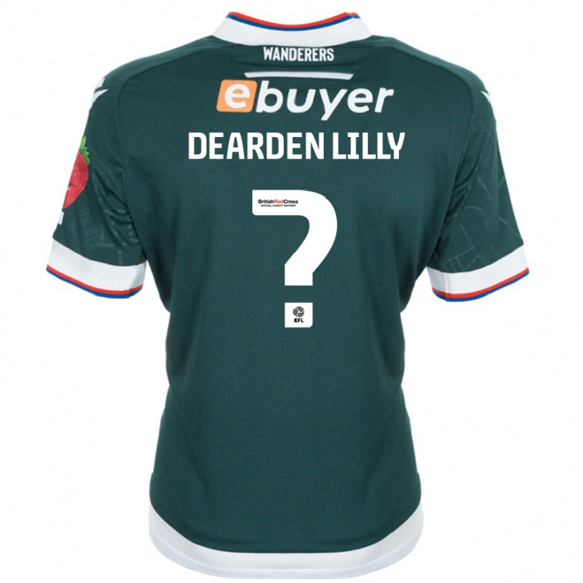 Danxen Damen Jessica Dearden-Lilly #0 Dunkelgrün Auswärtstrikot Trikot 2024/25 T-Shirt Schweiz