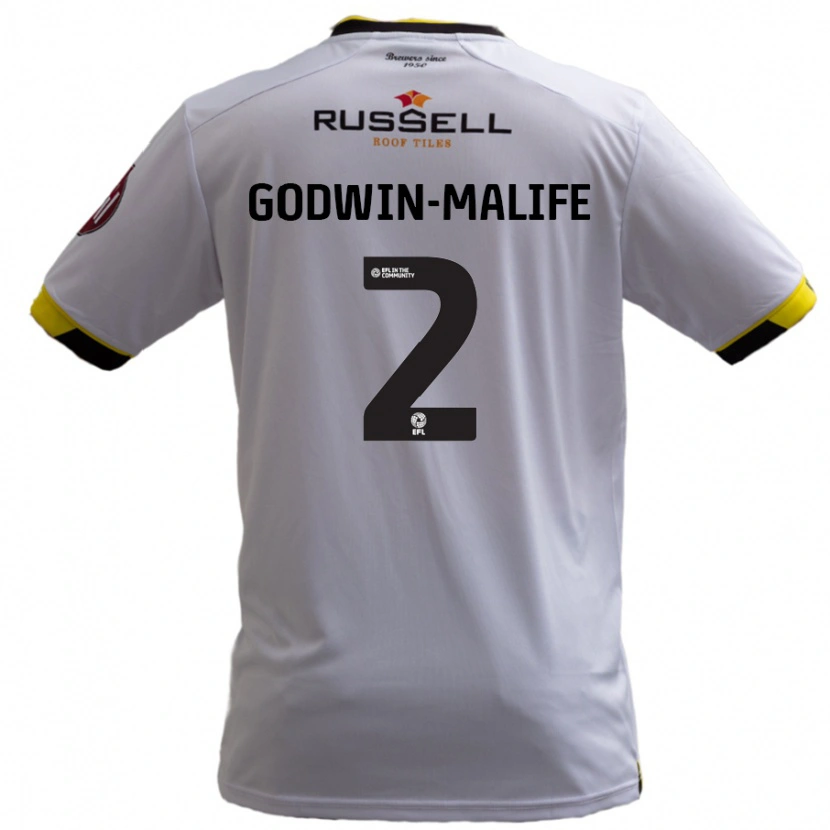Danxen Damen Udoka Godwin-Malife #2 Weiß Auswärtstrikot Trikot 2024/25 T-Shirt Schweiz