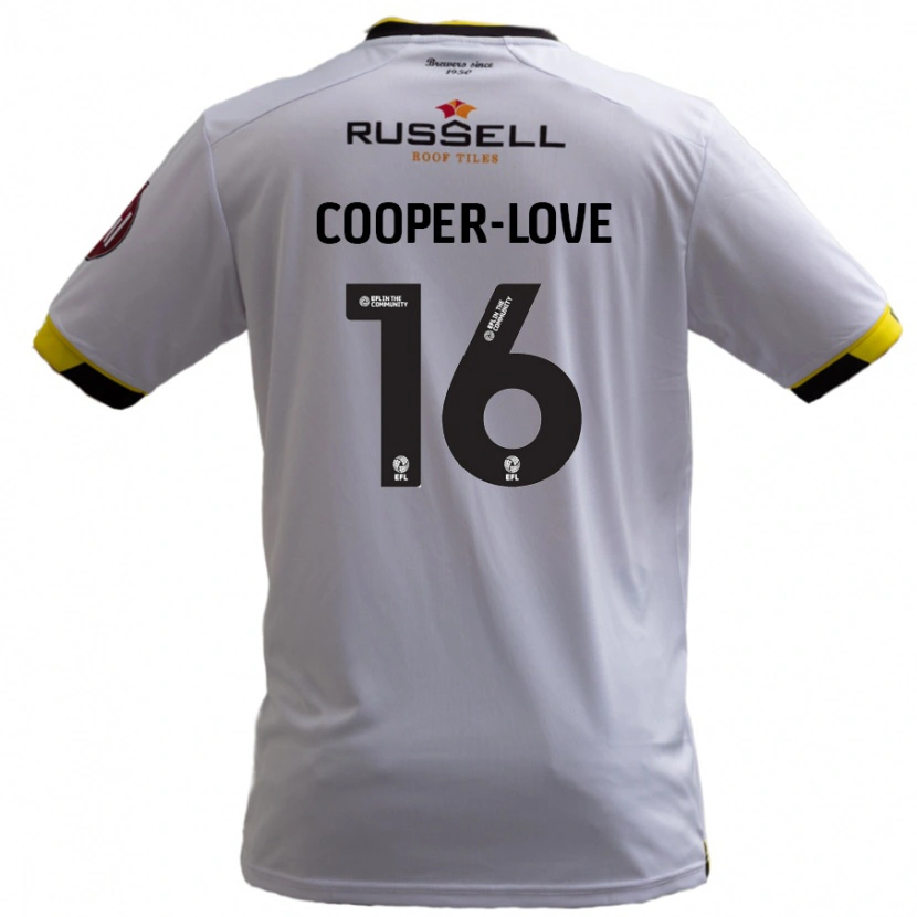 Danxen Damen Jack Cooper-Love #16 Weiß Auswärtstrikot Trikot 2024/25 T-Shirt Schweiz