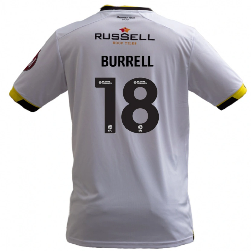 Danxen Damen Rumarn Burrell #18 Weiß Auswärtstrikot Trikot 2024/25 T-Shirt Schweiz