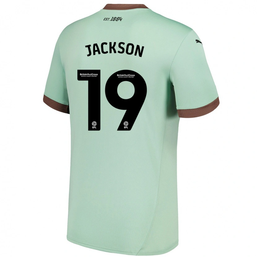 Danxen Damen Kayden Jackson #19 Blassgrün Auswärtstrikot Trikot 2024/25 T-Shirt Schweiz