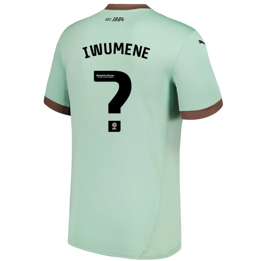 Danxen Damen Alex Stepien-Iwumene #0 Blassgrün Auswärtstrikot Trikot 2024/25 T-Shirt Schweiz
