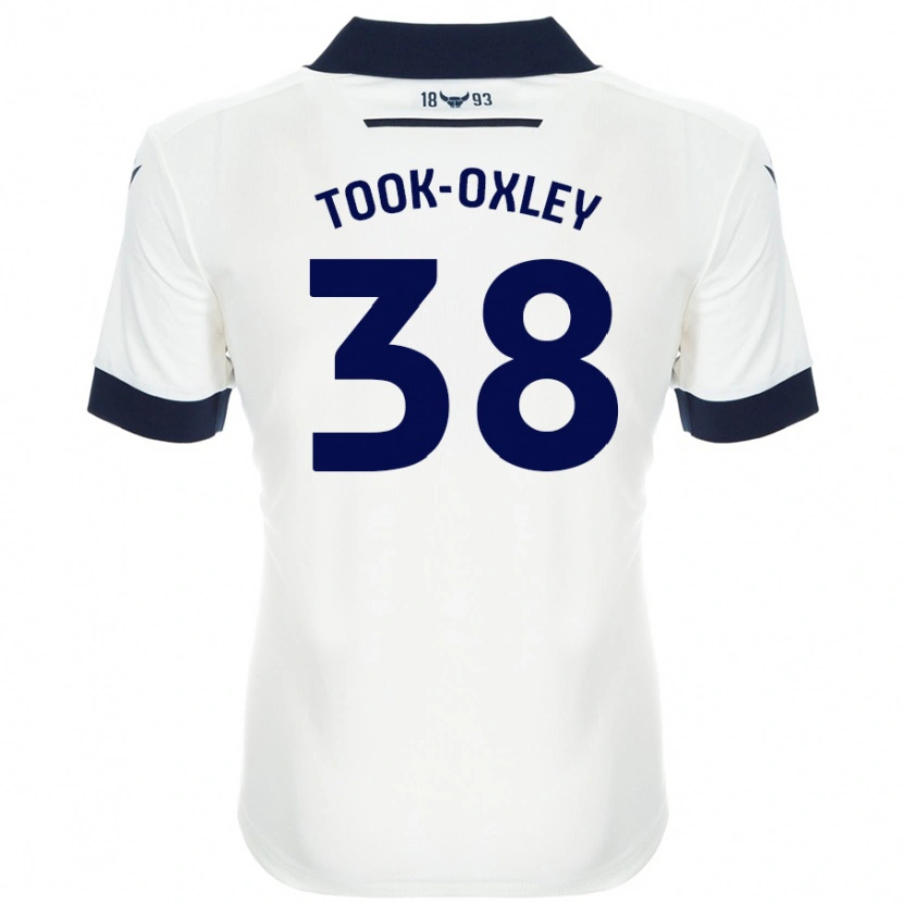 Danxen Damen Zaide Took-Oxley #38 Weiß Marineblau Auswärtstrikot Trikot 2024/25 T-Shirt Schweiz