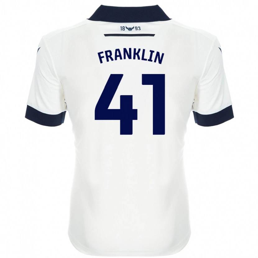 Danxen Damen George Franklin #41 Weiß Marineblau Auswärtstrikot Trikot 2024/25 T-Shirt Schweiz