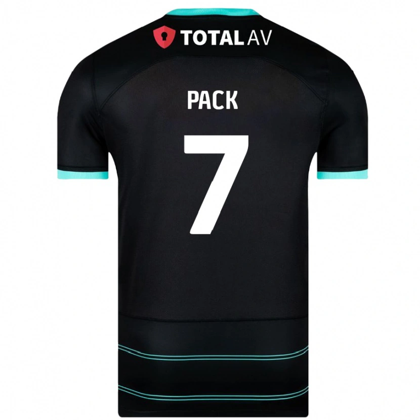 Danxen Damen Marlon Pack #7 Schwarz Auswärtstrikot Trikot 2024/25 T-Shirt Schweiz