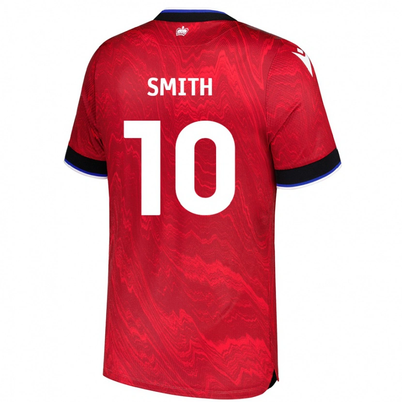 Danxen Damen Sam Smith #10 Rot Schwarz Auswärtstrikot Trikot 2024/25 T-Shirt Schweiz