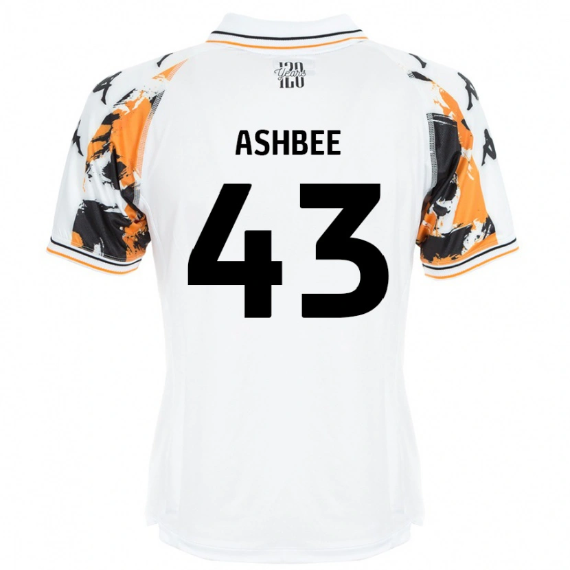 Danxen Damen Stanley Ashbee #43 Weiß Auswärtstrikot Trikot 2024/25 T-Shirt Schweiz