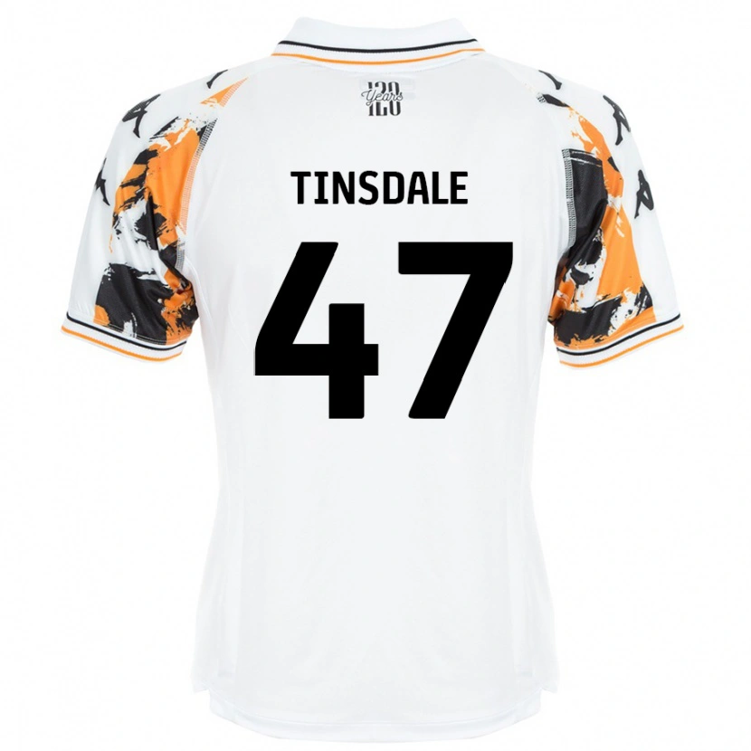 Danxen Damen Nathan Tinsdale #47 Weiß Auswärtstrikot Trikot 2024/25 T-Shirt Schweiz