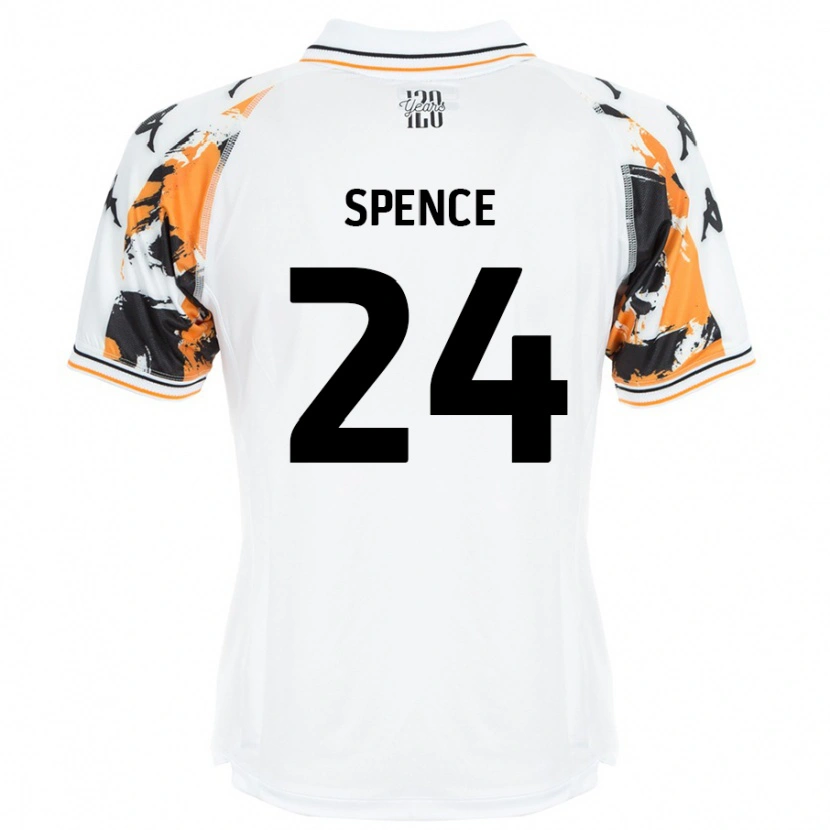 Danxen Damen Emily Spence #24 Weiß Auswärtstrikot Trikot 2024/25 T-Shirt Schweiz