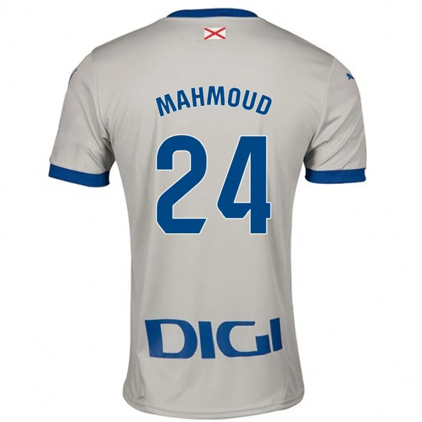 Danxen Damen Abdallahi Mahmoud #24 Hellgrau Auswärtstrikot Trikot 2024/25 T-Shirt Schweiz