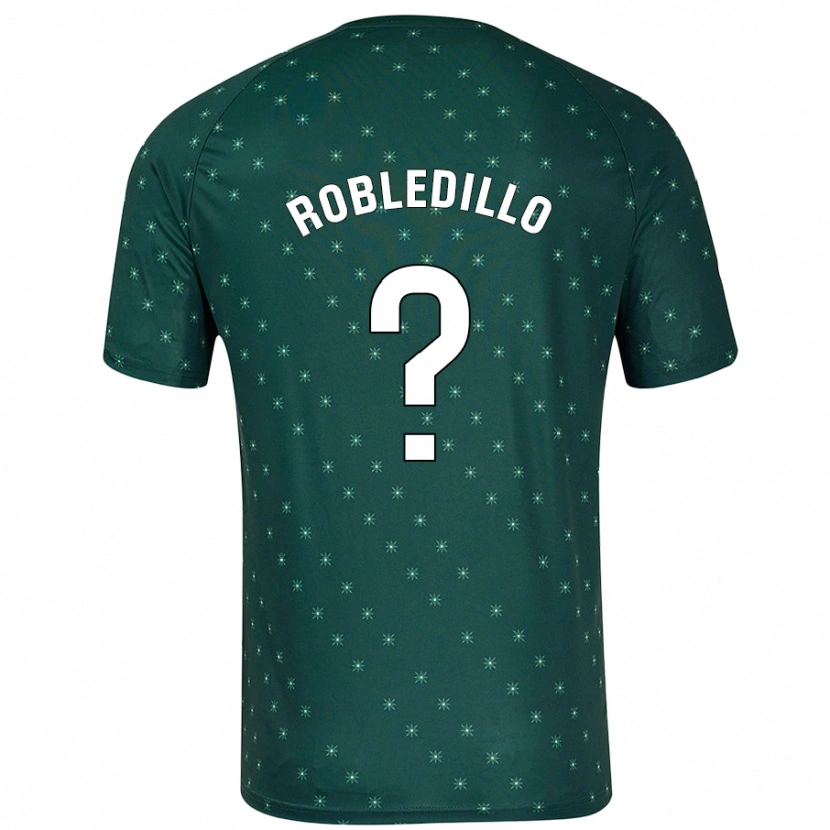 Danxen Damen Pedro Robledillo #0 Dunkelgrün Auswärtstrikot Trikot 2024/25 T-Shirt Schweiz