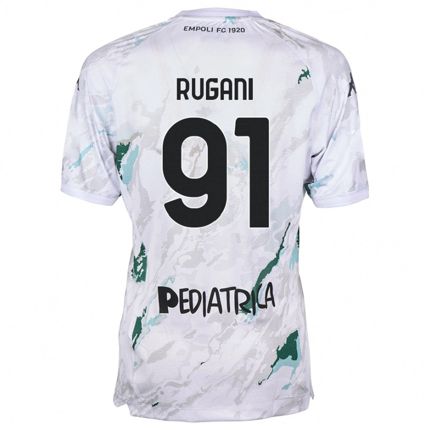 Danxen Damen Tommaso Rugani #91 Grau Auswärtstrikot Trikot 2024/25 T-Shirt Schweiz