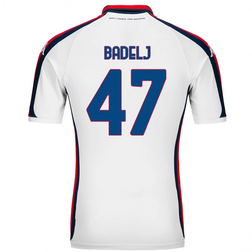 Danxen Damen Milan Badelj #47 Weiß Auswärtstrikot Trikot 2024/25 T-Shirt Schweiz