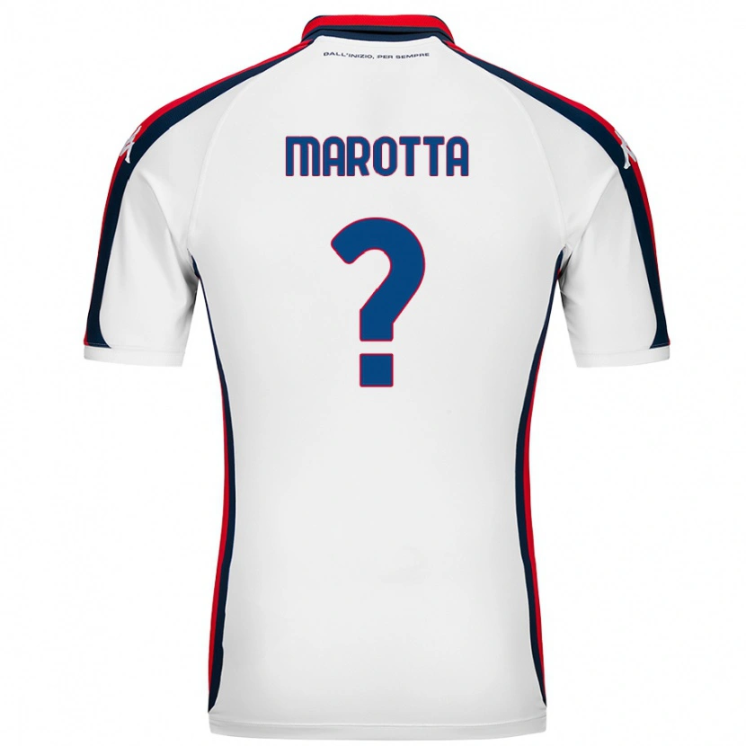 Danxen Damen Francesco Marotta #0 Weiß Auswärtstrikot Trikot 2024/25 T-Shirt Schweiz