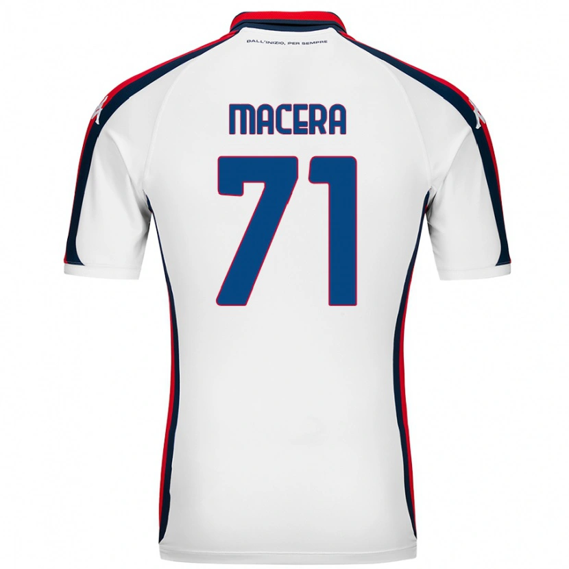 Danxen Damen Matilde Macera #71 Weiß Auswärtstrikot Trikot 2024/25 T-Shirt Schweiz