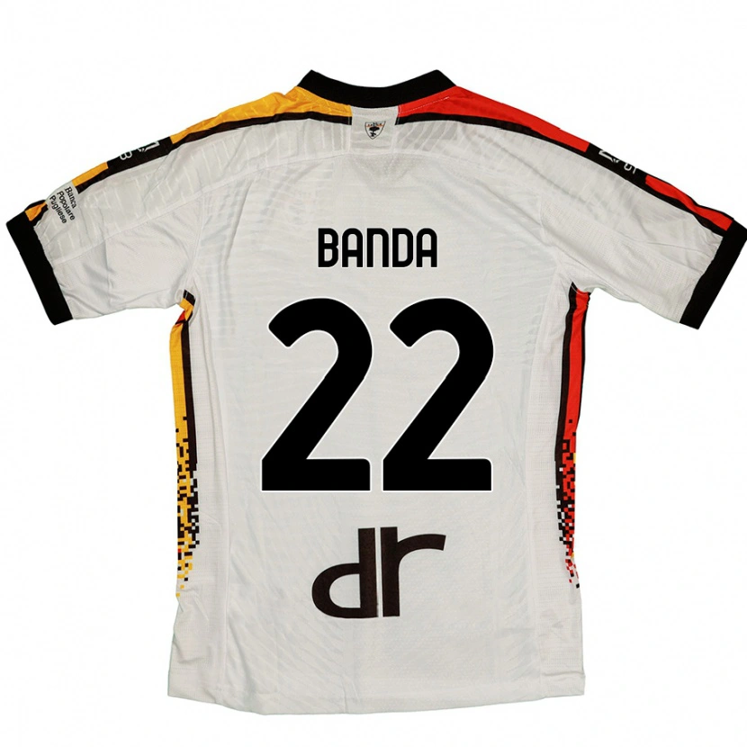Danxen Damen Lameck Banda #22 Weiß Schwarz Auswärtstrikot Trikot 2024/25 T-Shirt Schweiz