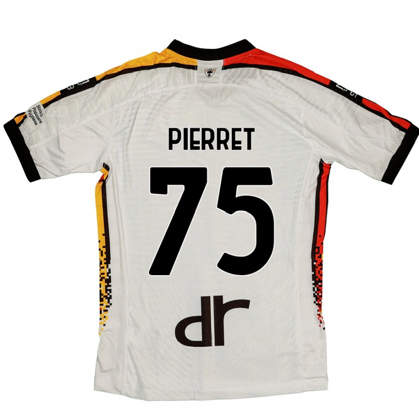 Danxen Damen Balthazar Pierret #75 Weiß Schwarz Auswärtstrikot Trikot 2024/25 T-Shirt Schweiz