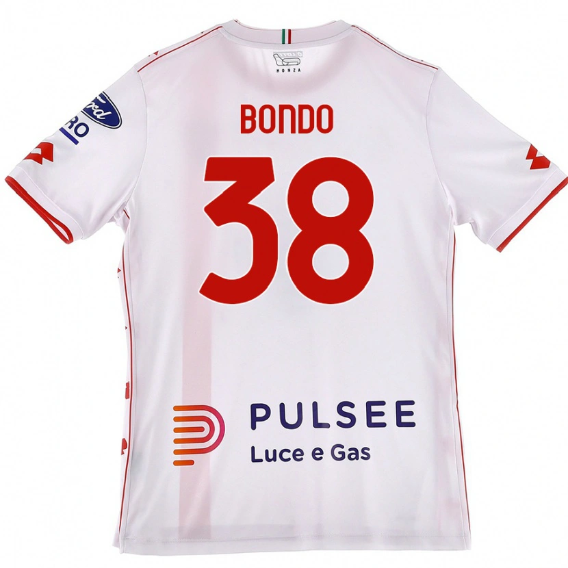 Danxen Damen Warren Bondo #38 Weiß Rot Auswärtstrikot Trikot 2024/25 T-Shirt Schweiz