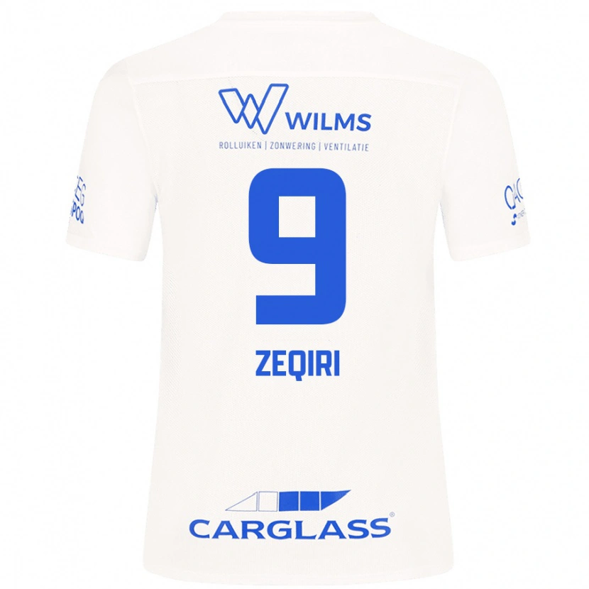 Danxen Damen Andi Zeqiri #9 Weiß Auswärtstrikot Trikot 2024/25 T-Shirt Schweiz