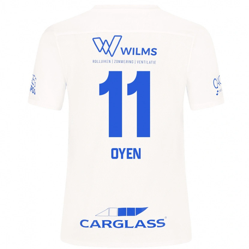 Danxen Damen Luca Oyen #11 Weiß Auswärtstrikot Trikot 2024/25 T-Shirt Schweiz