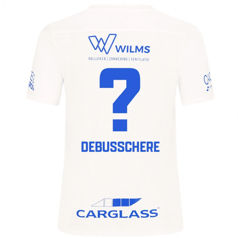 Danxen Damen Vic Debusschere #0 Weiß Auswärtstrikot Trikot 2024/25 T-Shirt Schweiz