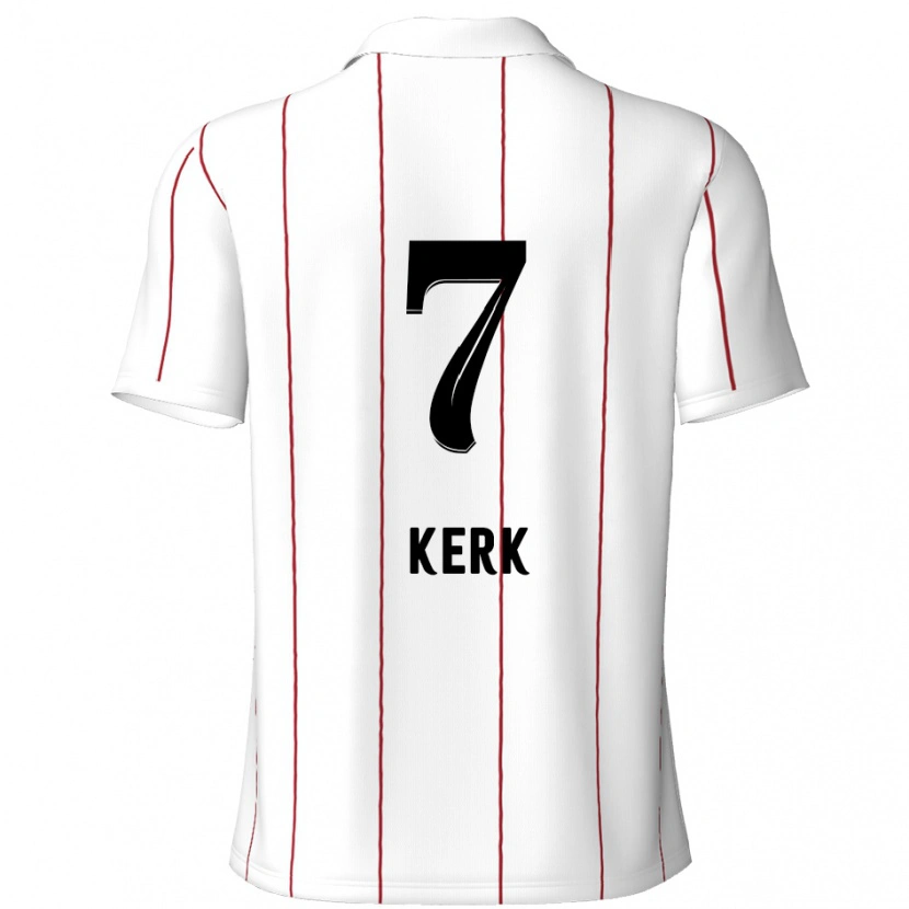 Danxen Damen Gyrano Kerk #7 Weiß Schwarz Auswärtstrikot Trikot 2024/25 T-Shirt Schweiz