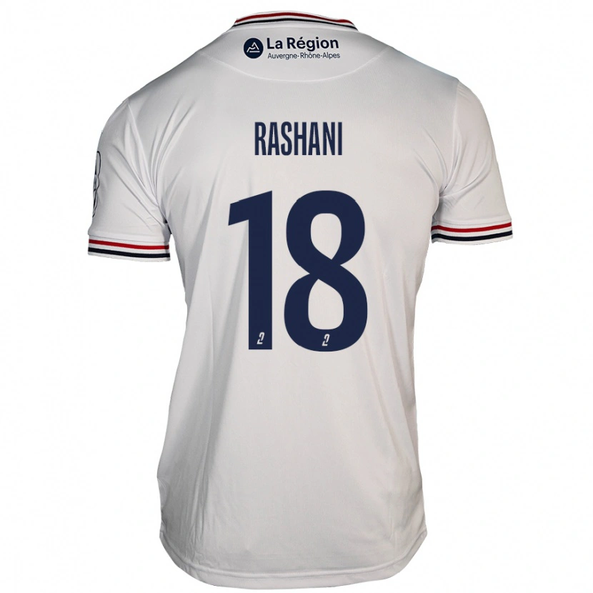 Danxen Damen Elbasan Rashani #18 Weiß Auswärtstrikot Trikot 2024/25 T-Shirt Schweiz