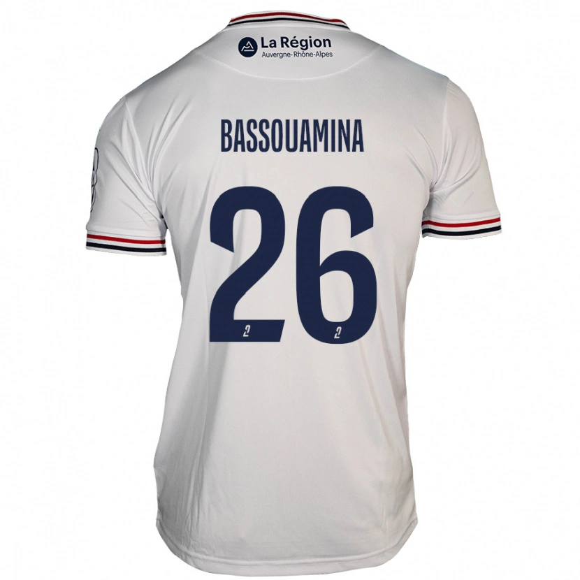 Danxen Damen Mons Bassouamina #26 Weiß Auswärtstrikot Trikot 2024/25 T-Shirt Schweiz