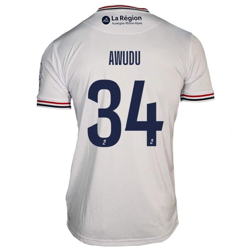 Danxen Damen Sumaila Awudu #34 Weiß Auswärtstrikot Trikot 2024/25 T-Shirt Schweiz