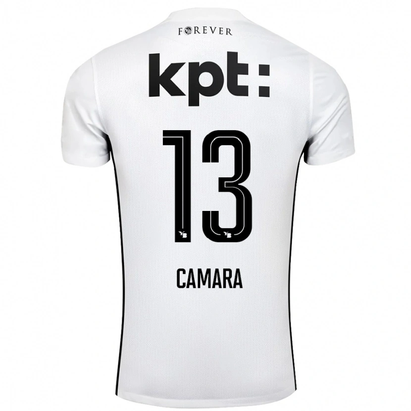 Danxen Damen Mohamed Camara #13 Weiß Schwarz Auswärtstrikot Trikot 2024/25 T-Shirt Schweiz