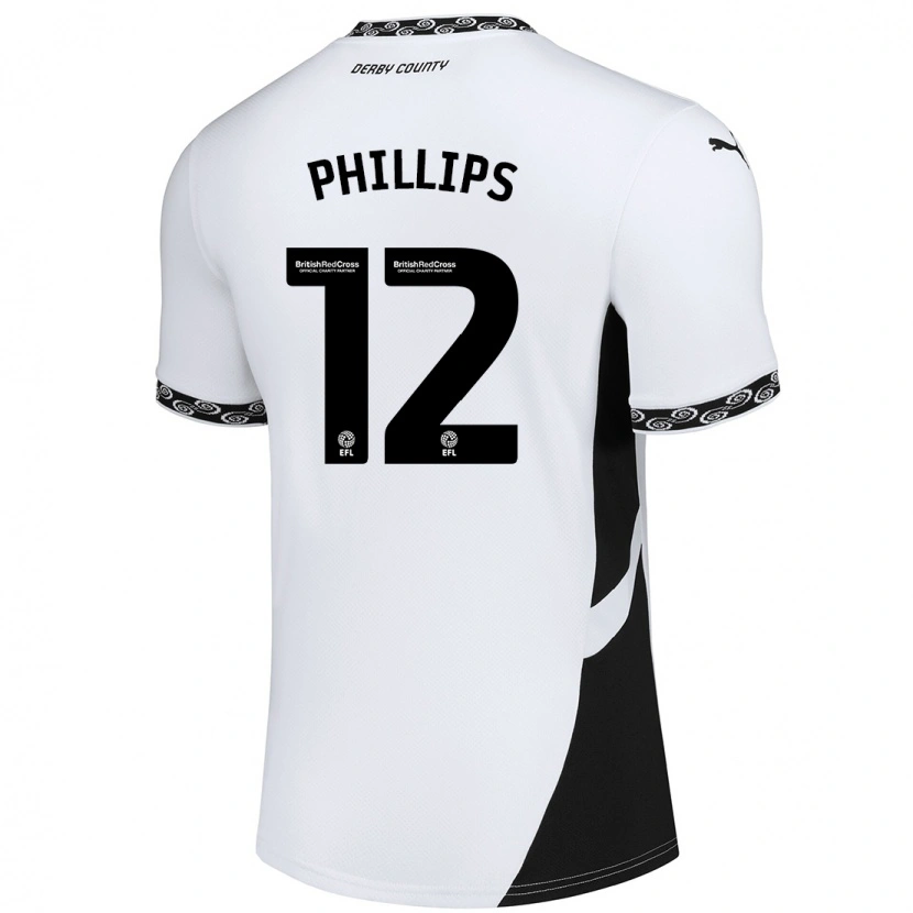 Danxen Herren Nathaniel Phillips #12 Weiß Schwarz Heimtrikot Trikot 2024/25 T-Shirt Schweiz