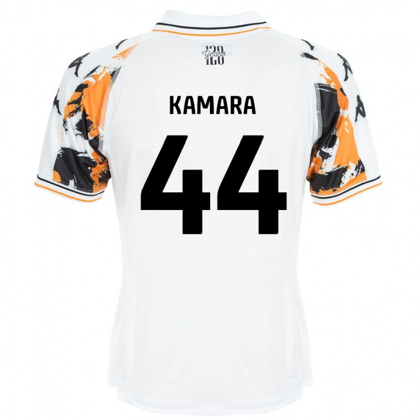Danxen Herren Abu Kamara #44 Weiß Auswärtstrikot Trikot 2024/25 T-Shirt Schweiz