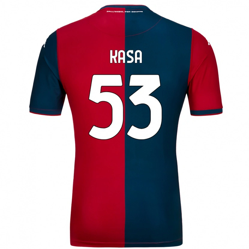 Danxen Damen Lior Kasa #53 Rot Dunkelblau Heimtrikot Trikot 2024/25 T-Shirt Schweiz
