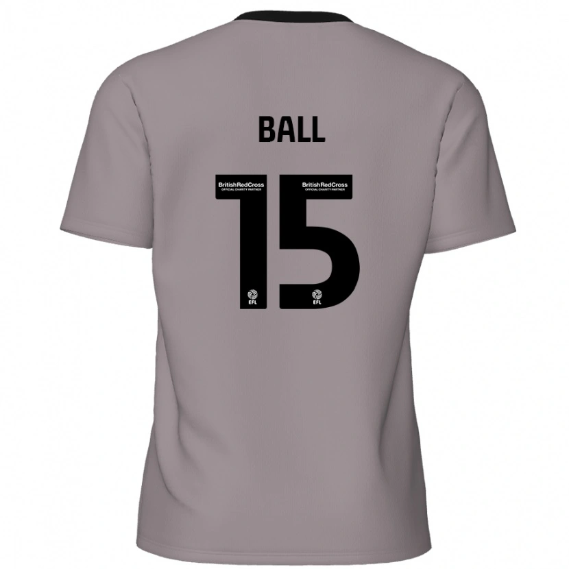 Danxen Damen Dominic Ball #15 Grau Auswärtstrikot Trikot 2024/25 T-Shirt Schweiz