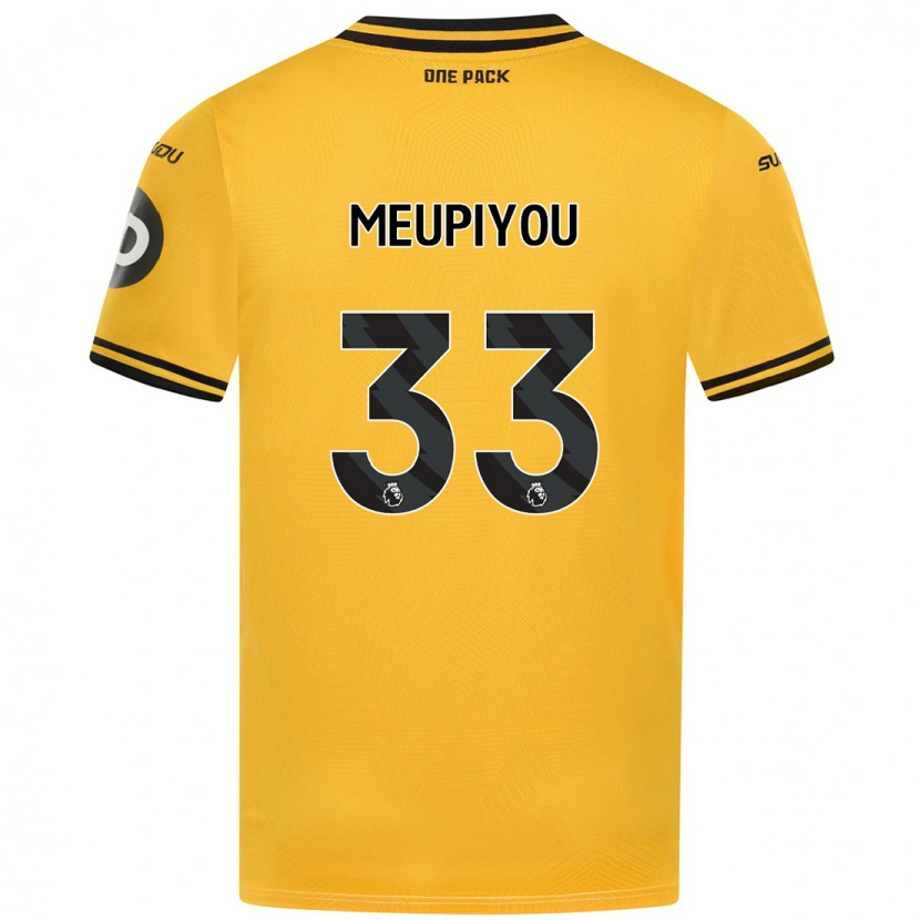Danxen Damen Bastien Meupiyou #33 Gelb Heimtrikot Trikot 2024/25 T-Shirt Schweiz